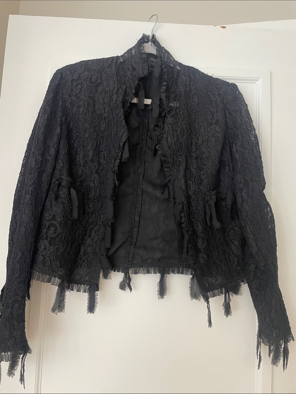 Black Lace Garment